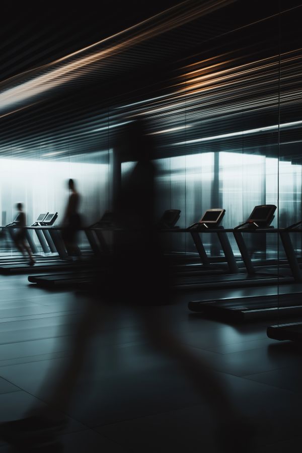 Abstract Background of Fitness Gym Free Image