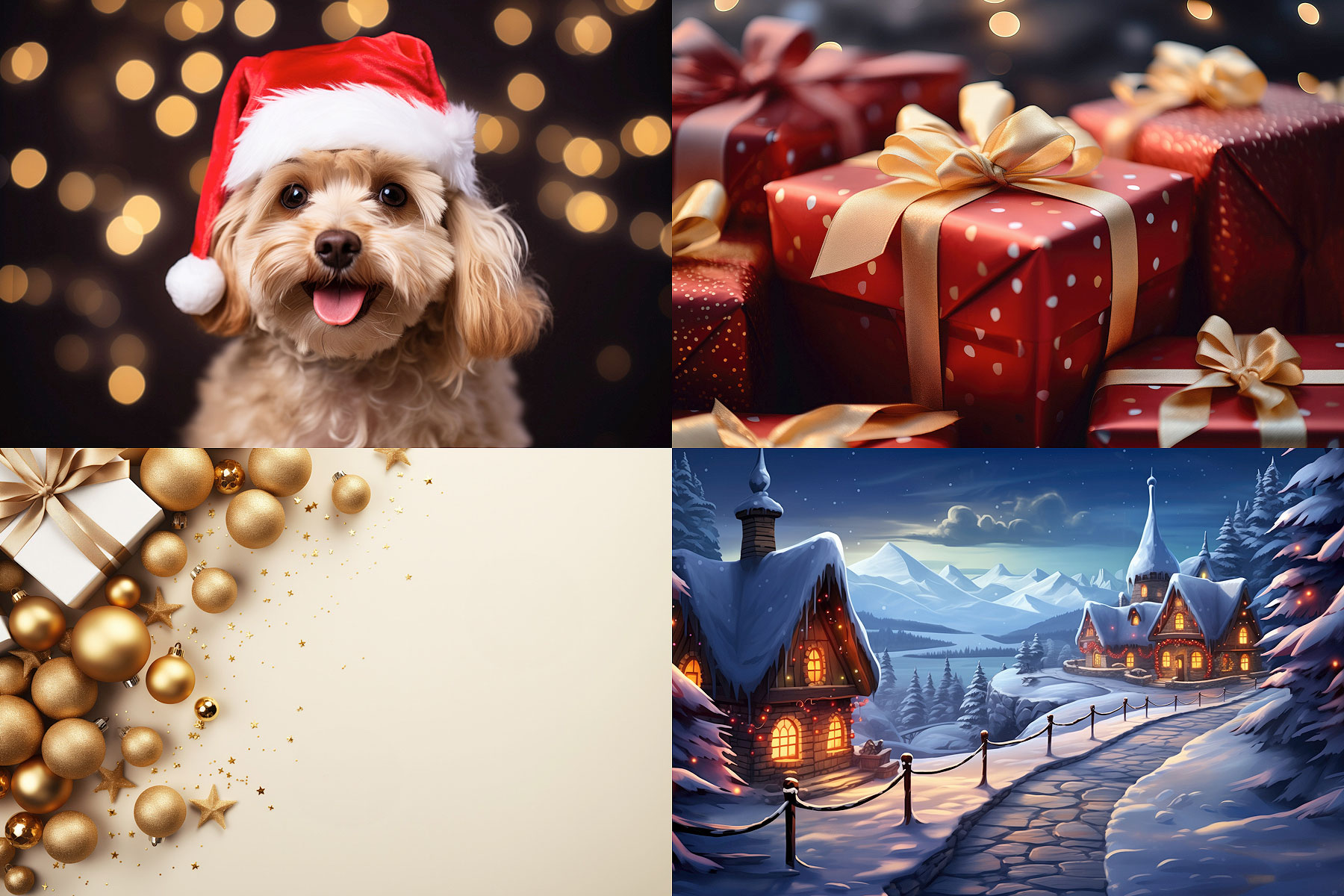 Download hi-res stock photos from our AI Christmas Wonderland PREMIUM Collection!
