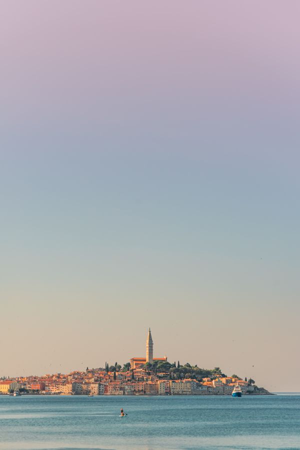 Beautiful Rovinj City in Croatia Free Photo
