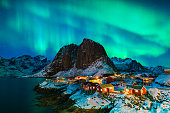 Colorful Aurora Borealis