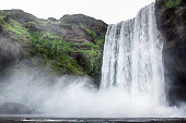 Scogafoss waterfall in Iceland