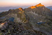 The Mount Krivan, Tatra Mountains, Slovakia.