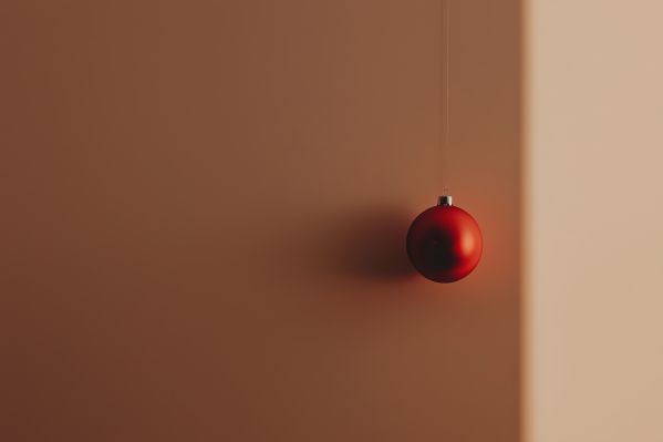 Minimalist Christmas Background Free Image