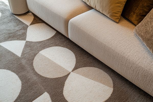 Modern Sofa and Luxury Carpet Free Image