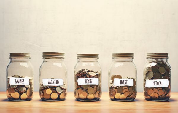 Money Finance Budgeting Jars Free Image