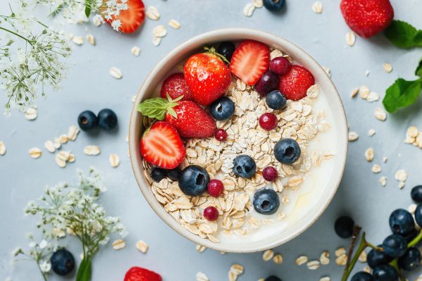 Muesli Morning Breakfast Food Photography Free Image
