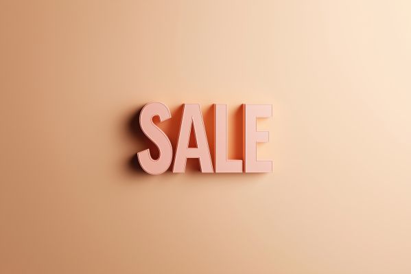 SALE 3D Lettering Free Image