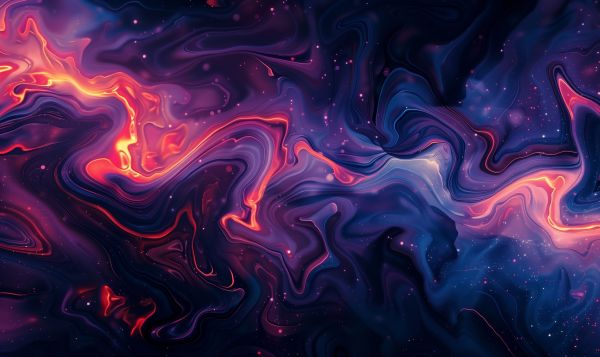 Space Colors and Oil Liquid Colorful Abstract Background Free Image