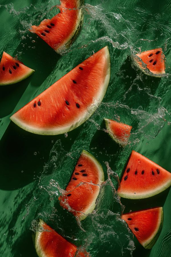 Watermelon Slices Summer Refreshment Free Image