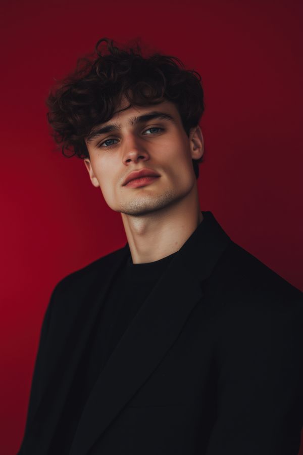 Young Elegant Man Studio Portrait Free Image